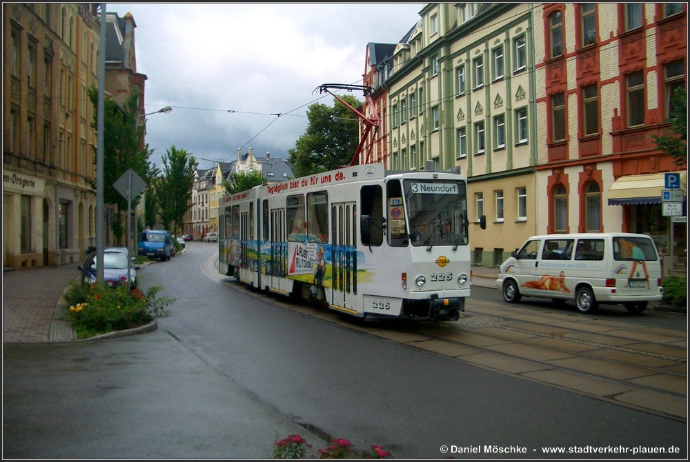 Plauen, Tatra KT4DMC nr. 225