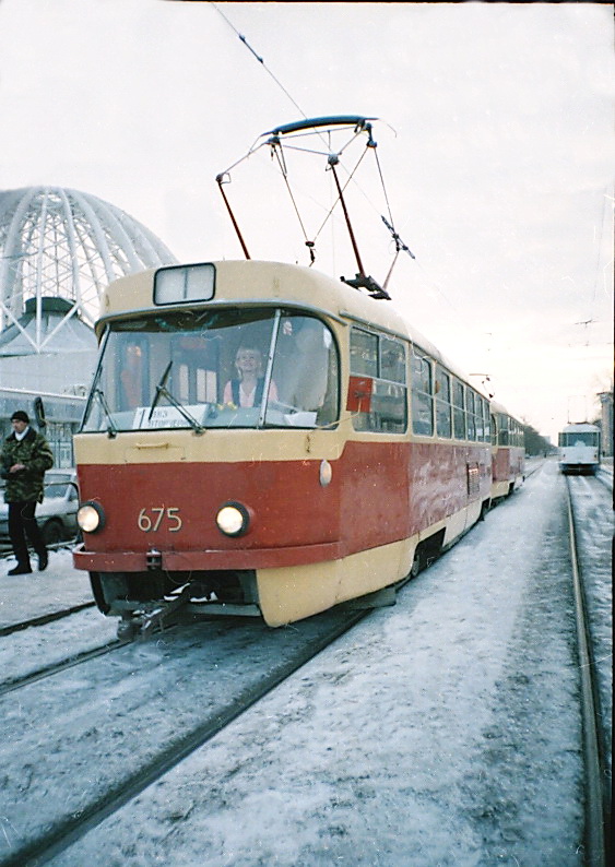 Jekaterinburg, Tatra T3SU (2-door) № 675