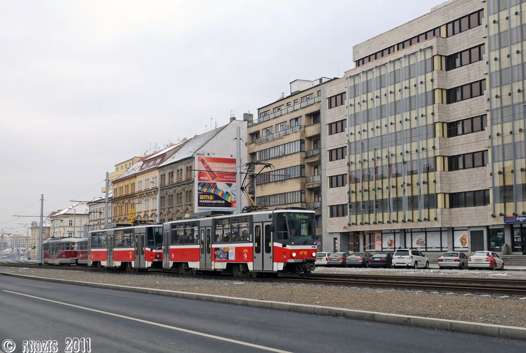 Прага, Tatra T6A5 № 8716