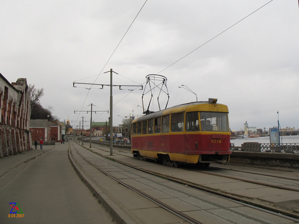 Kijev, Tatra T3SU — 5818; Kijev — Tramway lines: Closed lines