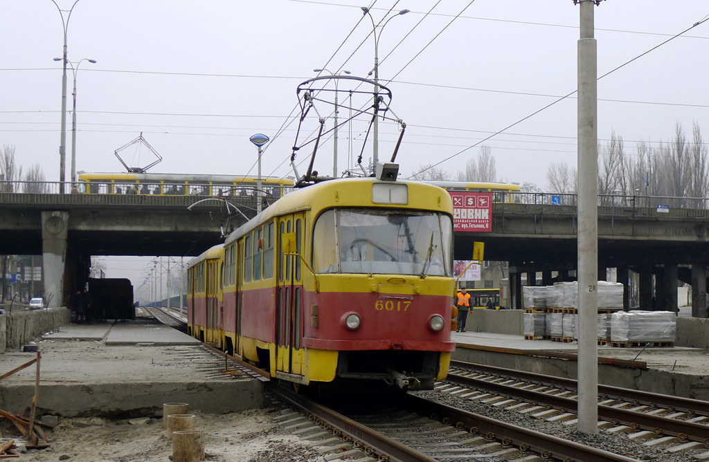 Киев, Tatra T3SU № 6017