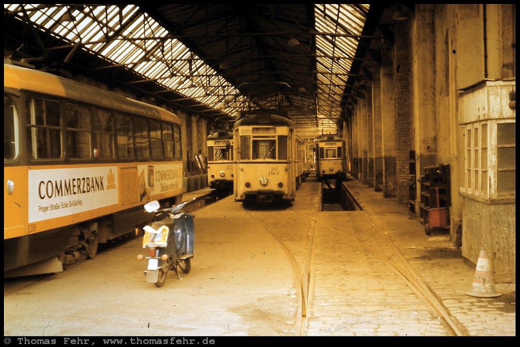 Дрезден, Tatra T4D № 222 239; Дрезден — Трамвайное депо Миктен (закрытые 1992)