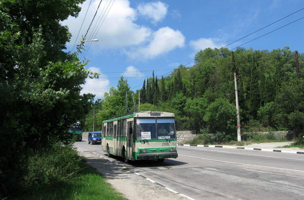 Krimmi trollid (Simferopol - Alušta - Jalta), Škoda 14Tr89/6 № 2100