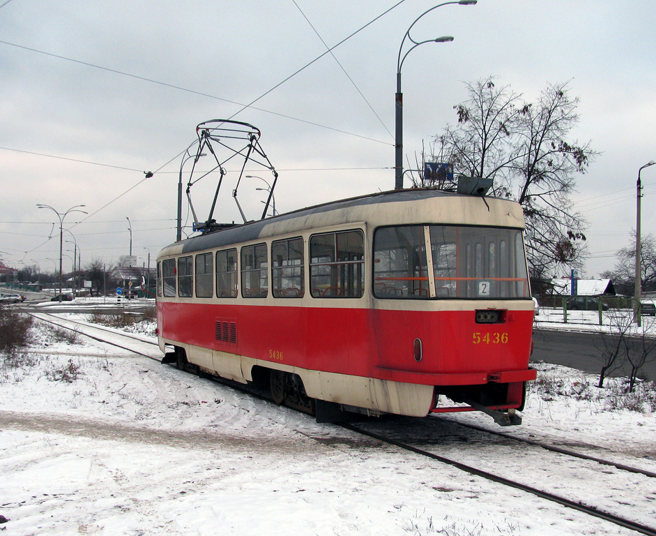 Kijev, Tatra T3SU — 5436