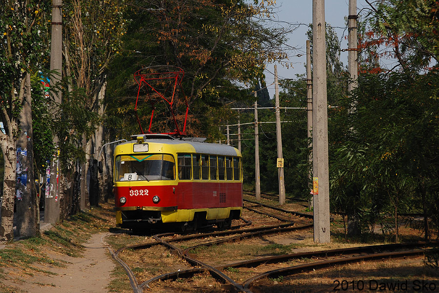 Одесса, Tatra T3SU № 3322
