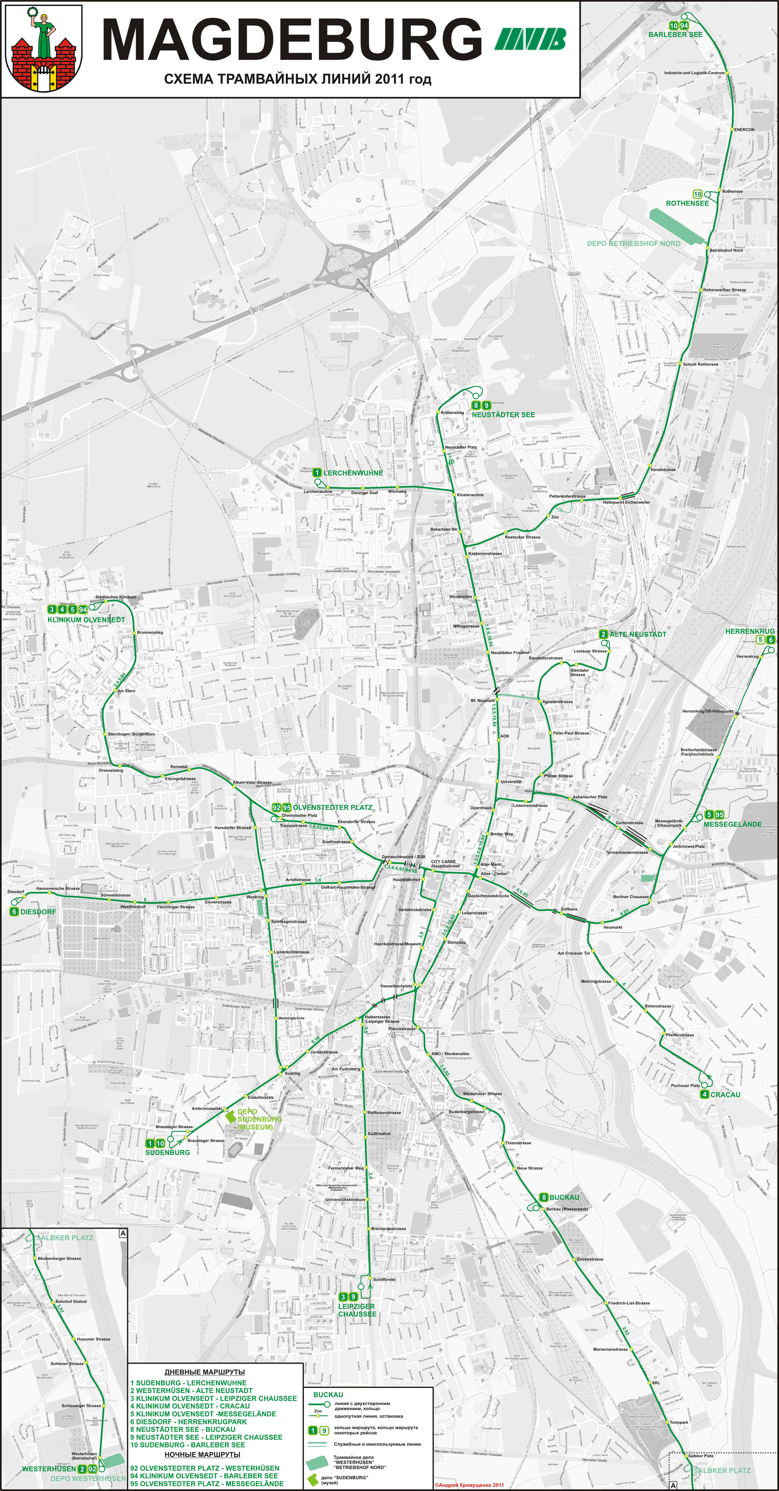 Magdeburg — Maps • Netzpläne