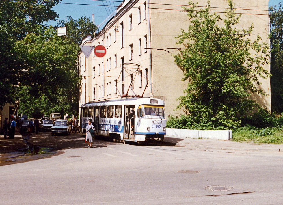 Москва, Tatra T3SU № 5382