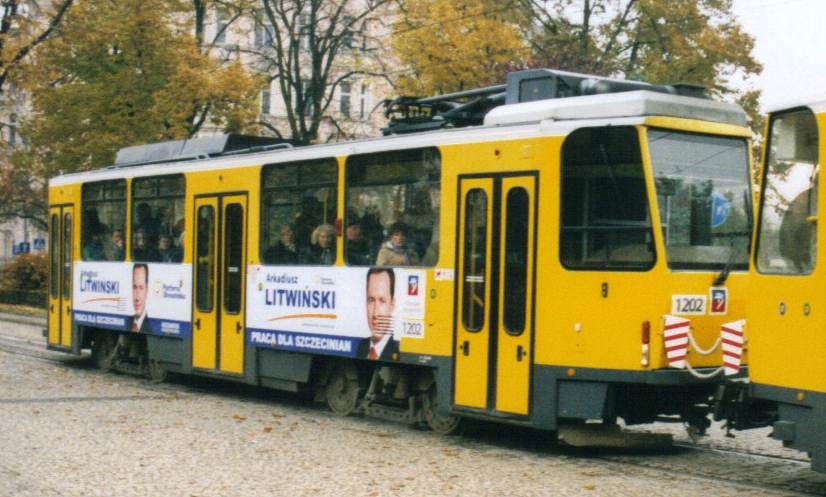Щецин, Tatra T6A2M № 1202