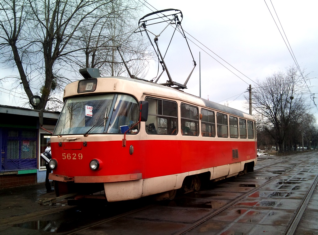 Kyiv, Tatra T3SU № 5629