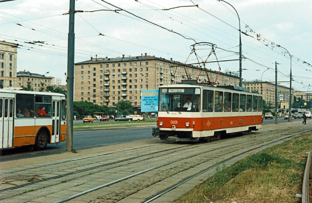 Москва, Tatra T6B5SU № 0001