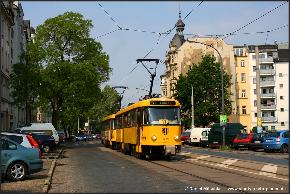 Dresden, Tatra T4D-MT № 224 230; Dresden — Official farewell of the Tatra trams (29.05.2010)