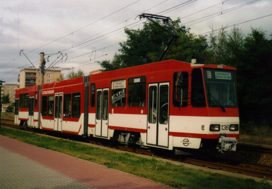 Cottbus, Tatra KTNF6 № 136