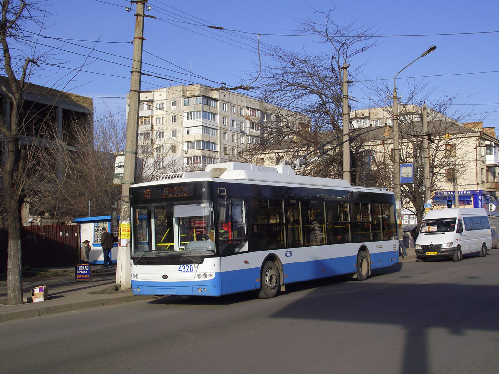 Crimean trolleybus, Bogdan T70110 # 4320