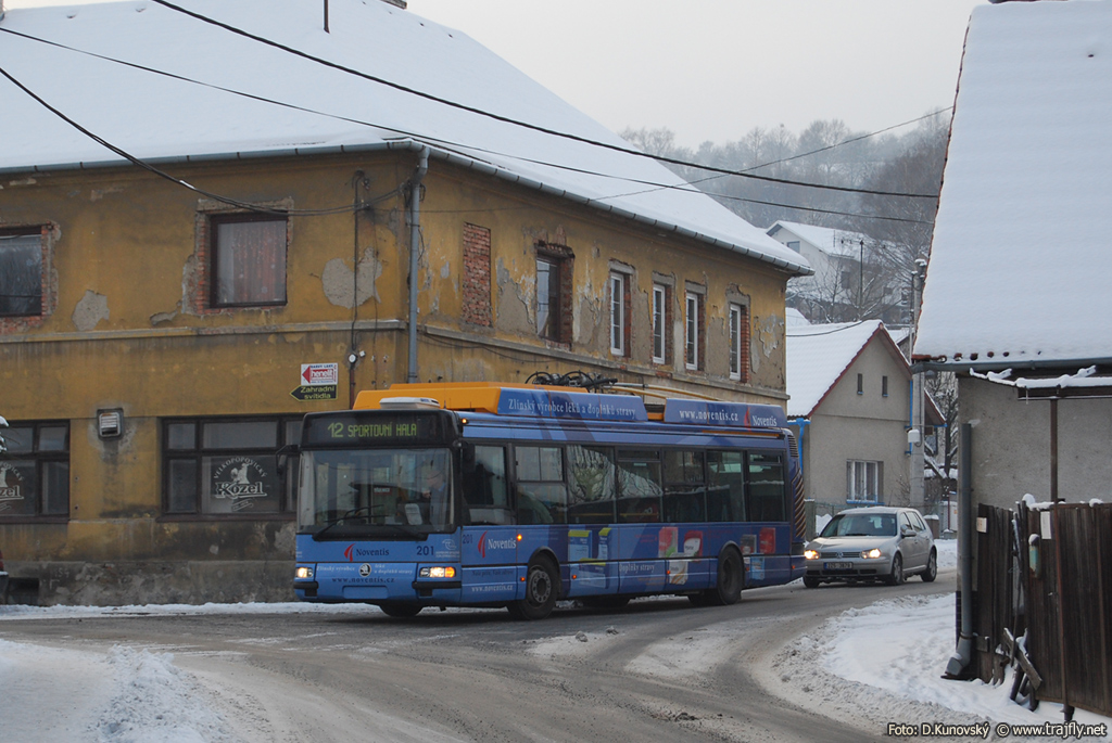 Zlín, Škoda 24Tr Irisbus Citybus № 201