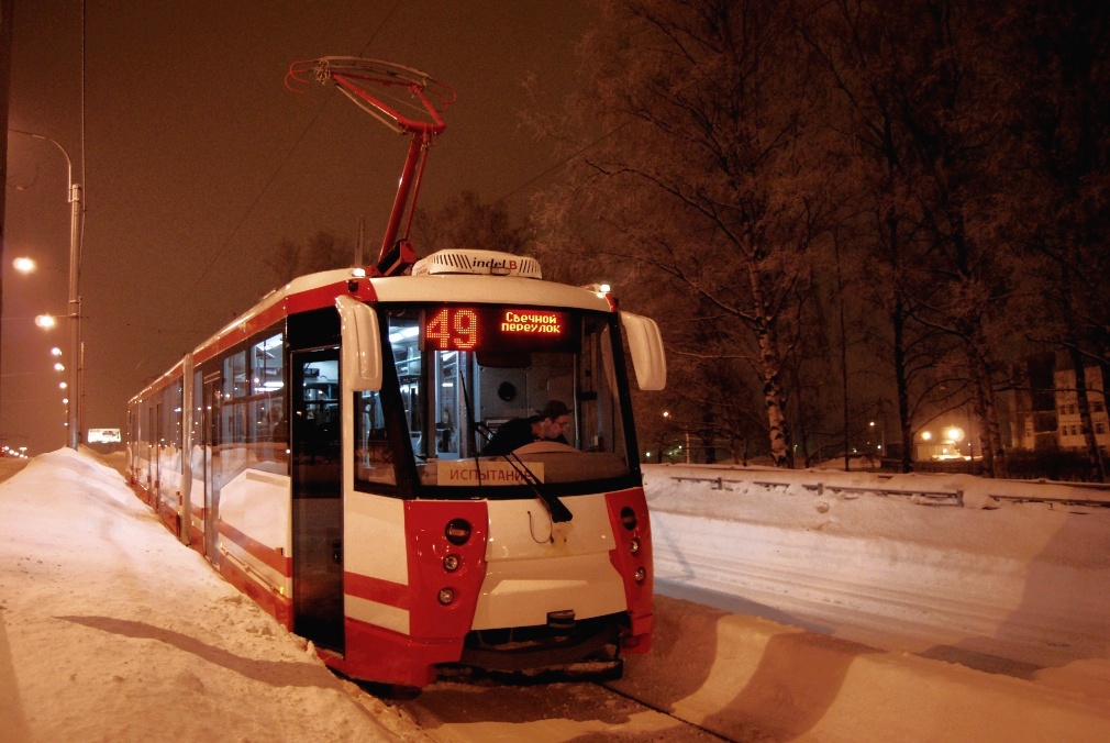 Volgográd, 71-154 (LVS-2009) — 5840; Szentpétervár — New PTMZ trams