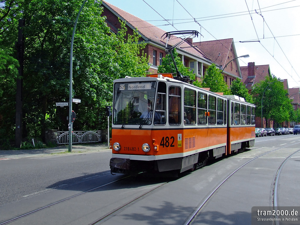 Берлин, Tatra KT4D № 219 482-1