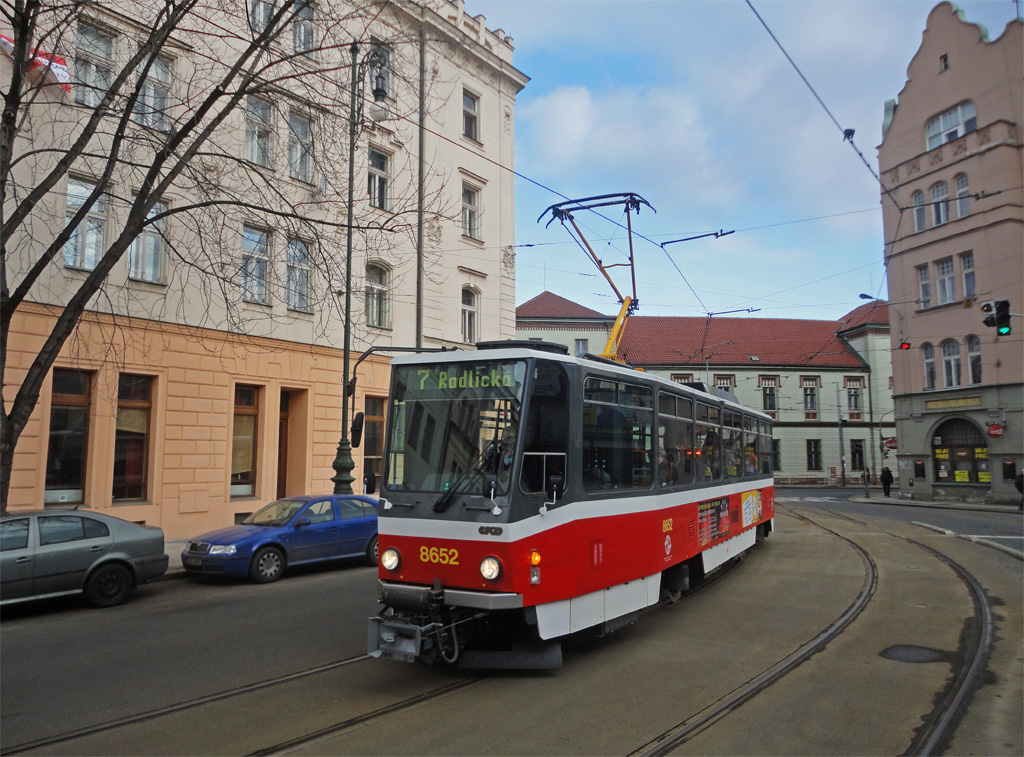 Prague, Tatra T6A5 № 8652
