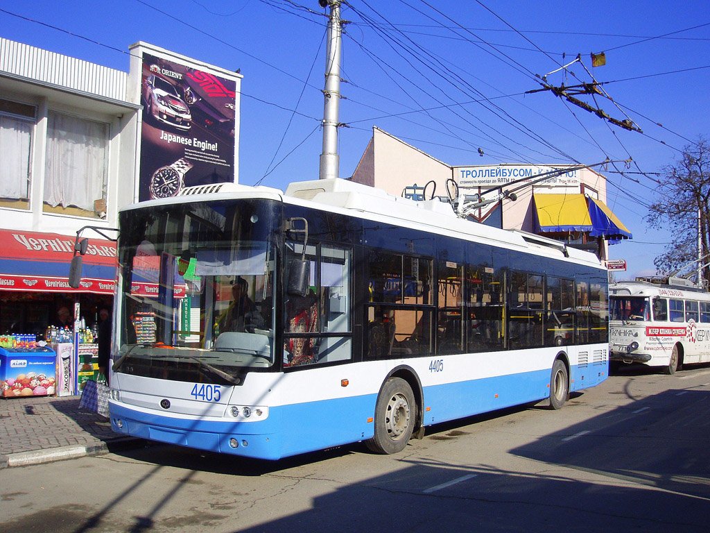 Crimean trolleybus, Bogdan T70115 # 4405