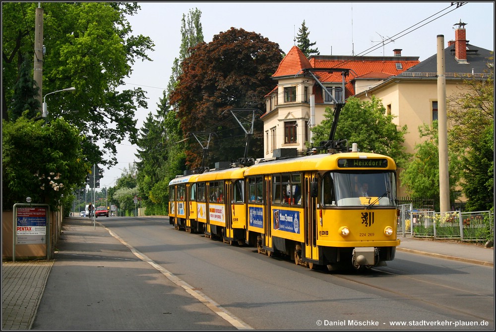 Дрезден, Tatra T4D-MT № 224 269; Дрезден — Прощание с Татрами (29.05.2010)