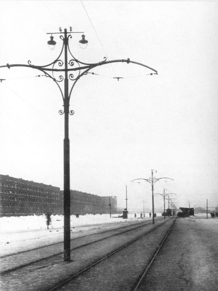 Moscow — Historical photos — Tramway and Trolleybus (1921-1945)
