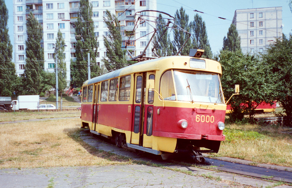 Киев, Tatra T3SU № 6000