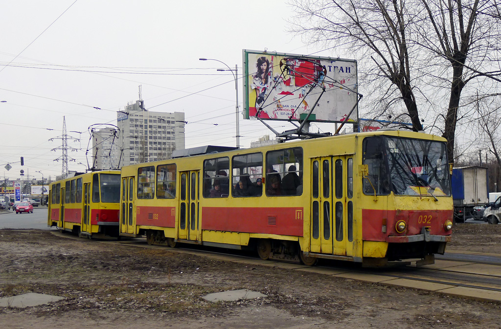 Kyiv, Tatra T6B5SU № 032