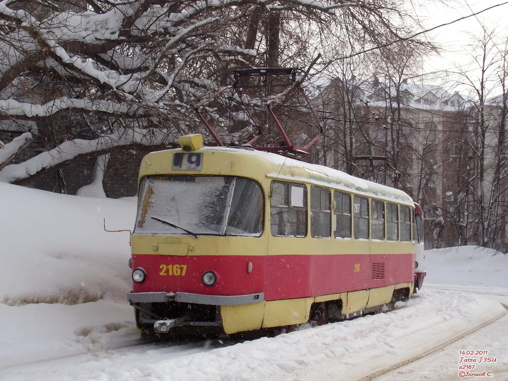 Uljanowsk, Tatra T3SU Nr. 2167