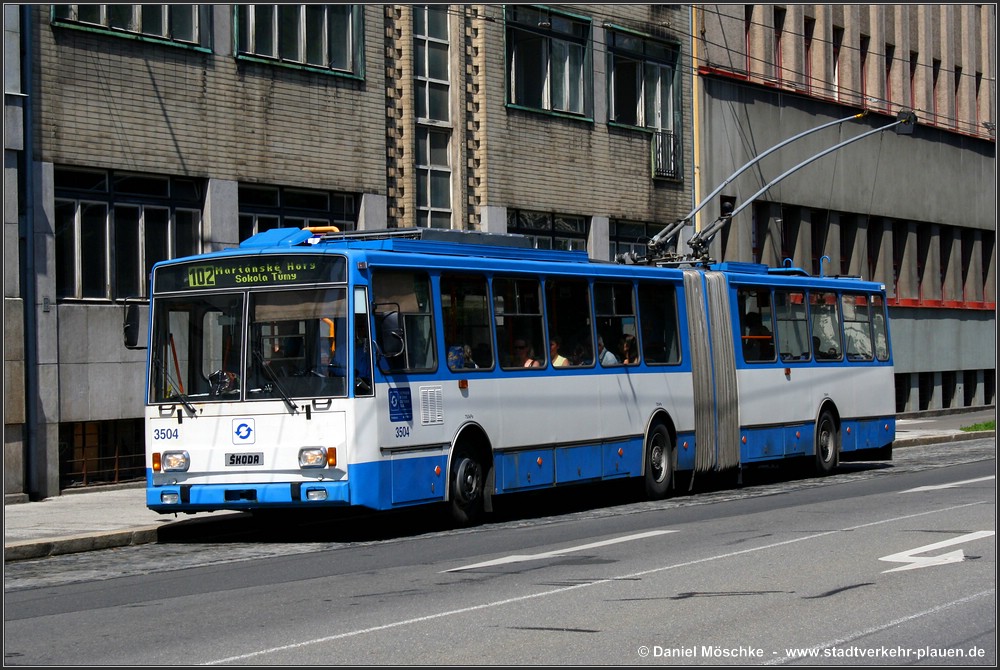 Ostrava, Škoda 15TrM # 3504