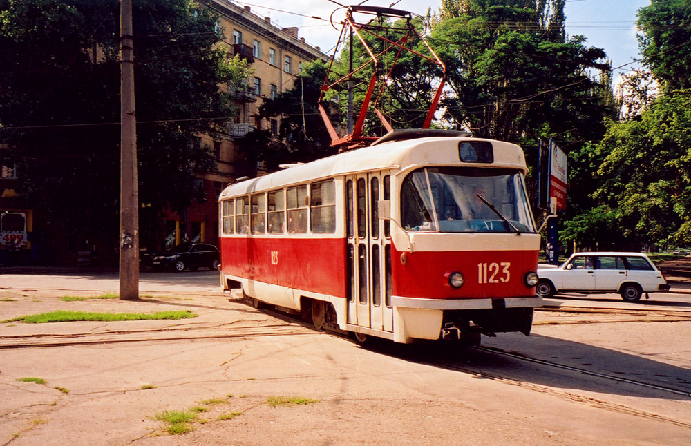 დნიპრო, Tatra T3SU (2-door) № 1123