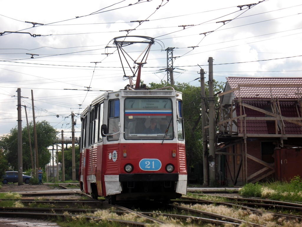 Omsk, 71-605 (KTM-5M3) # 21