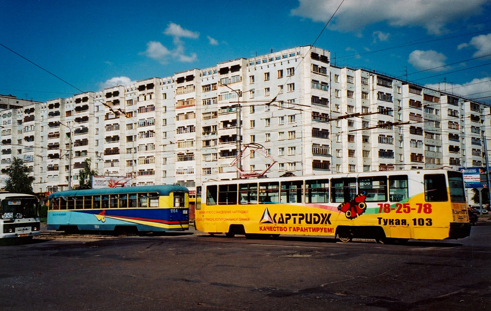 Казань, 71-608К № 1009; Казань, РВЗ-6М2 № 1164