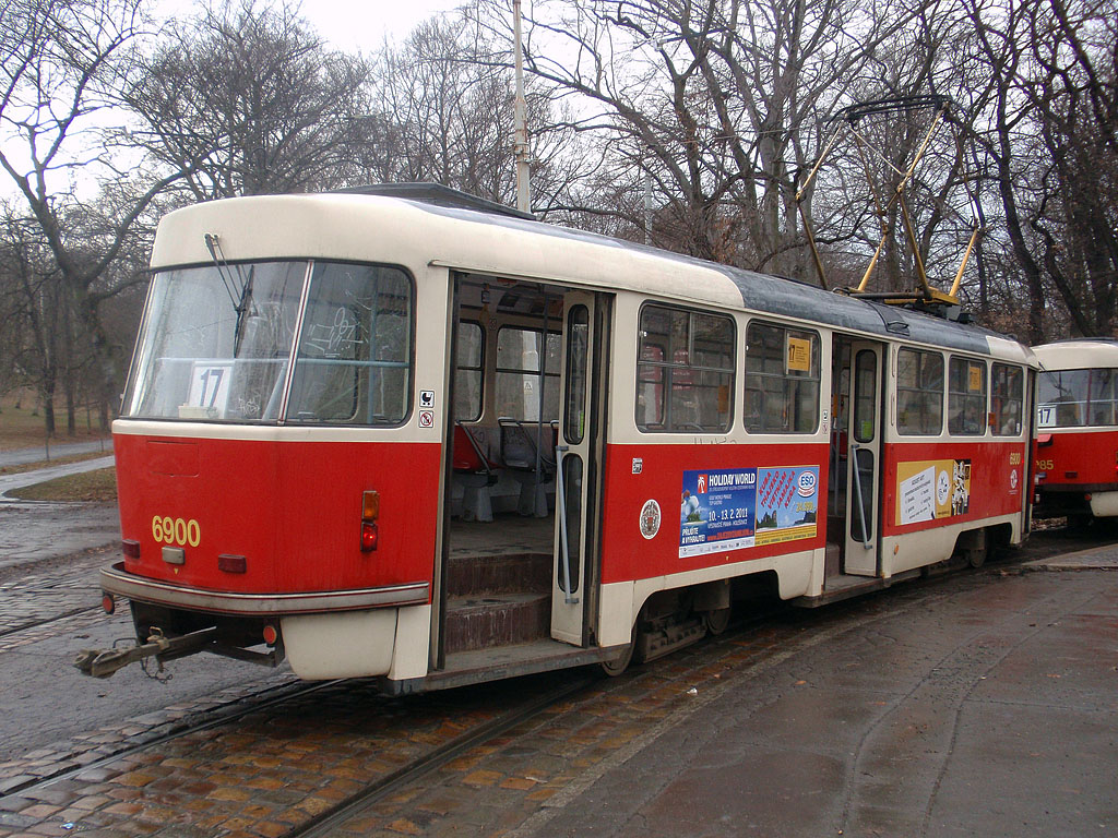 Прага, Tatra T3 № 6900