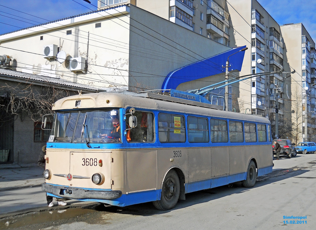 Troleibuzul din Crimeea, Škoda 9Tr24 nr. 3608