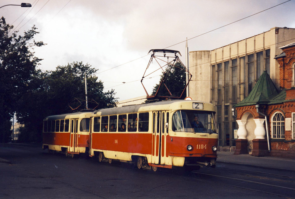 Uljanowsk, Tatra T3SU (2-door) Nr. 1104