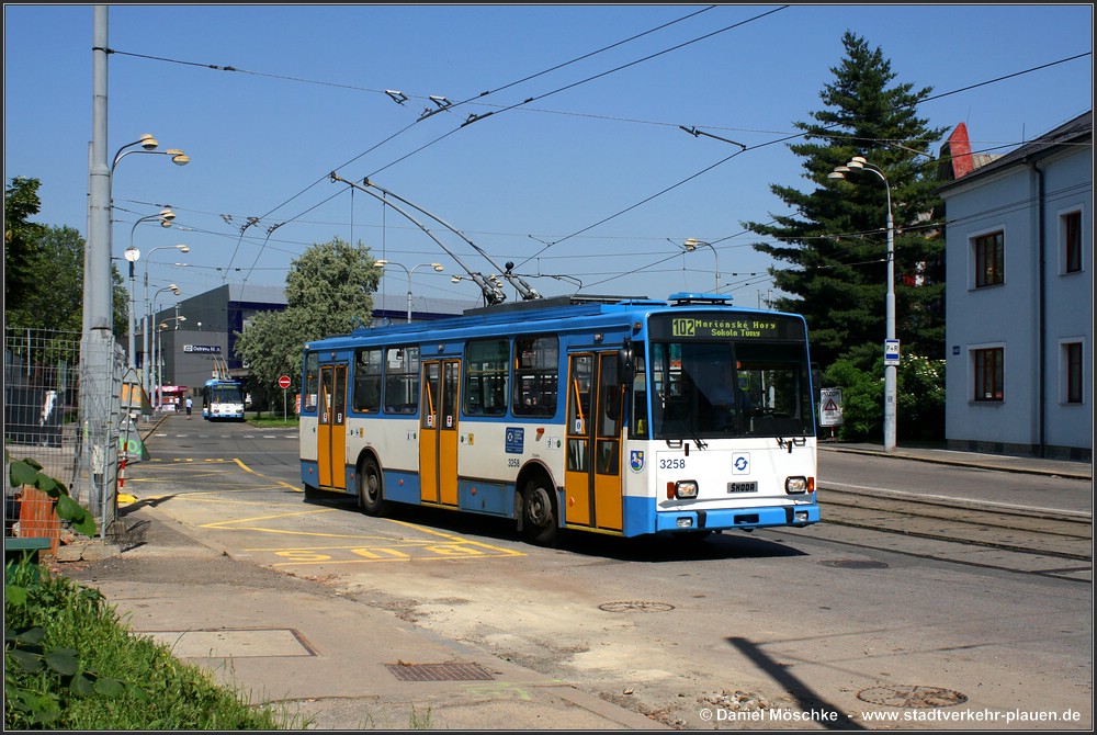 Ostrava, Škoda 14TrM # 3258