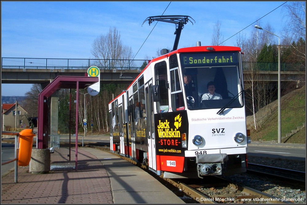 Zwickau, Tatra KT4DMC № 948