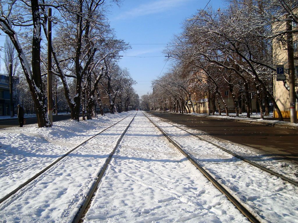 Krywyj Rih — Tram and trolleybus lines and loops