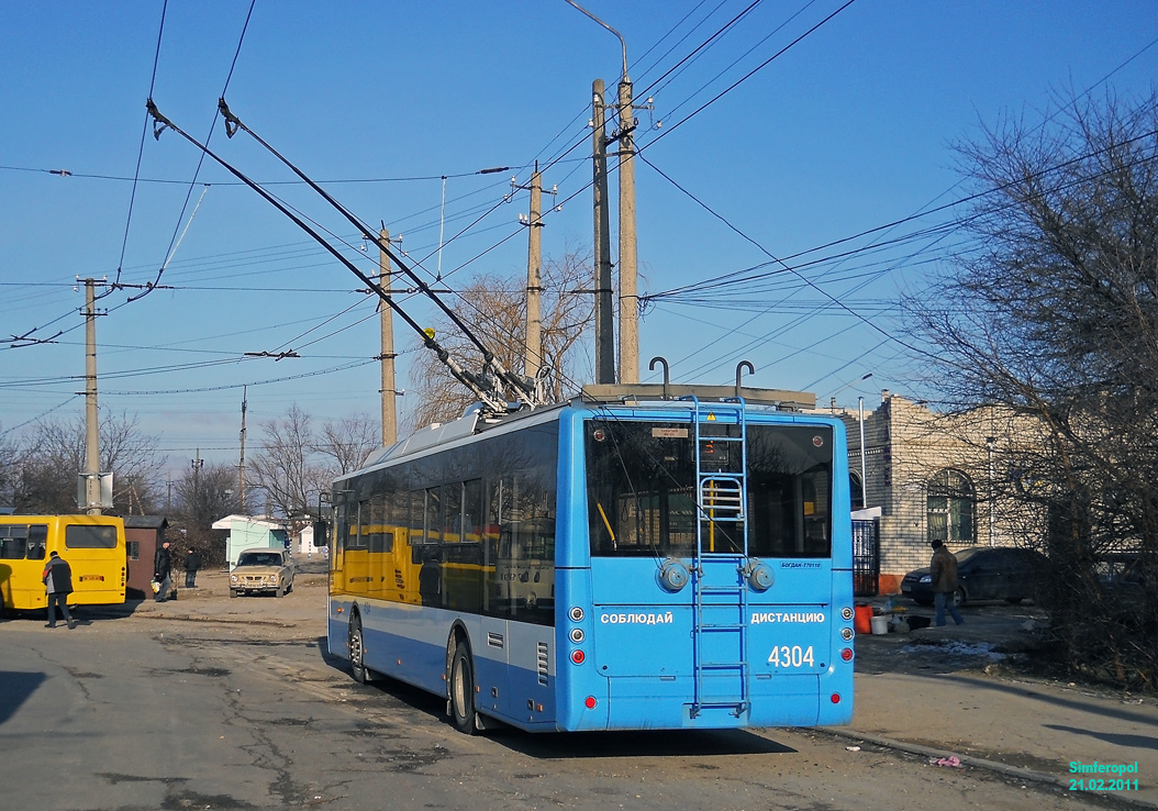 Крымский троллейбус, Богдан Т70110 № 4304