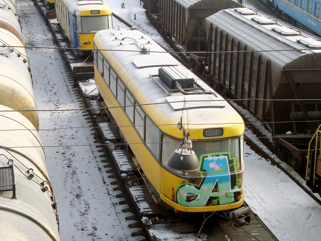 Днепр — Прибытие трамваев из Германии (2011)