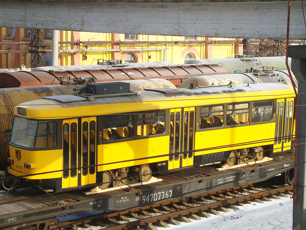 Dnipro, Tatra TB4D # 1434; Dnipro — Arrival and unloading of used cars from Germany (2011)