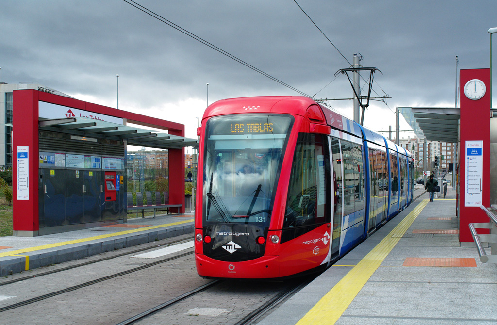 Мадрид, Alstom Citadis 302 № 131