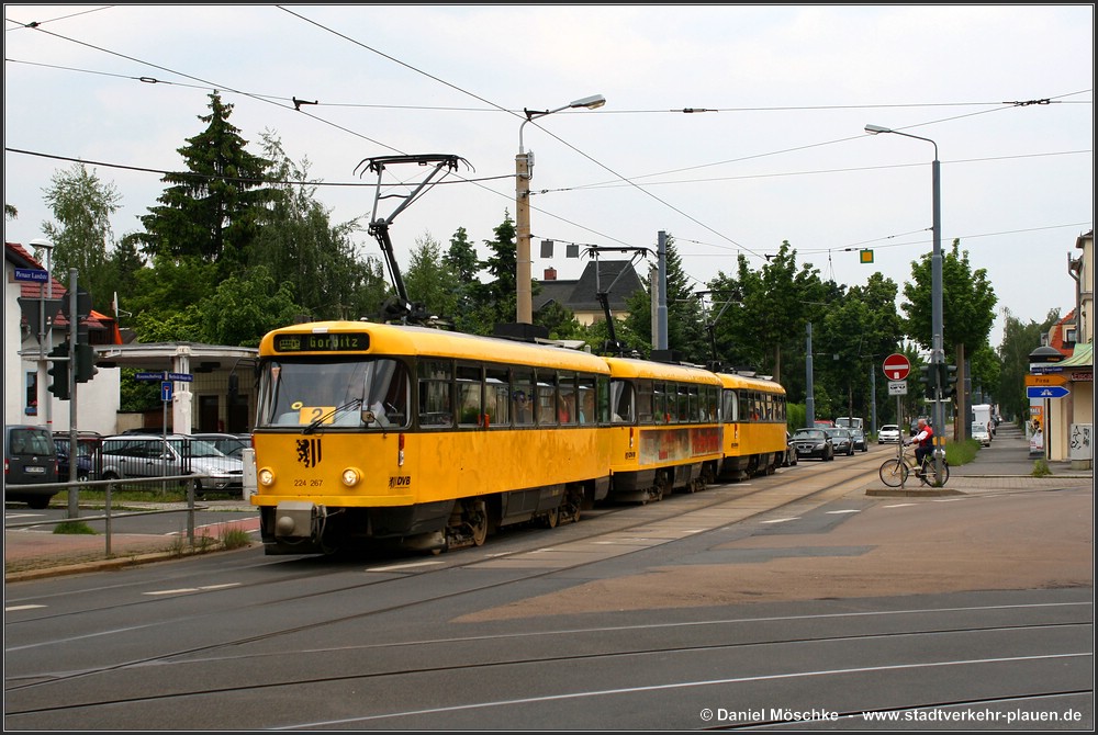 Dresden, Tatra T4D-MT № 224 267; Dresden — Official farewell of the Tatra trams (29.05.2010)