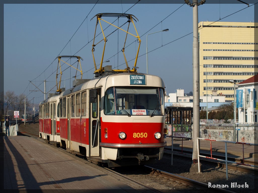 Прага, Tatra T3M № 8050