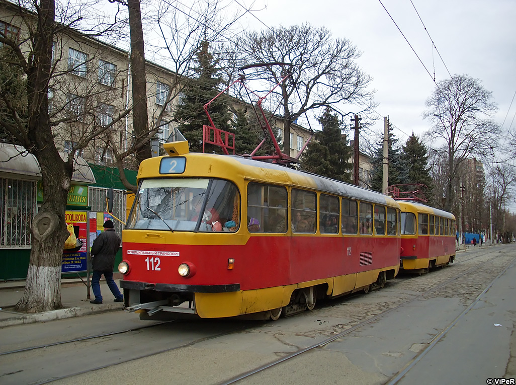 Krasnodar, Tatra T3SU # 112