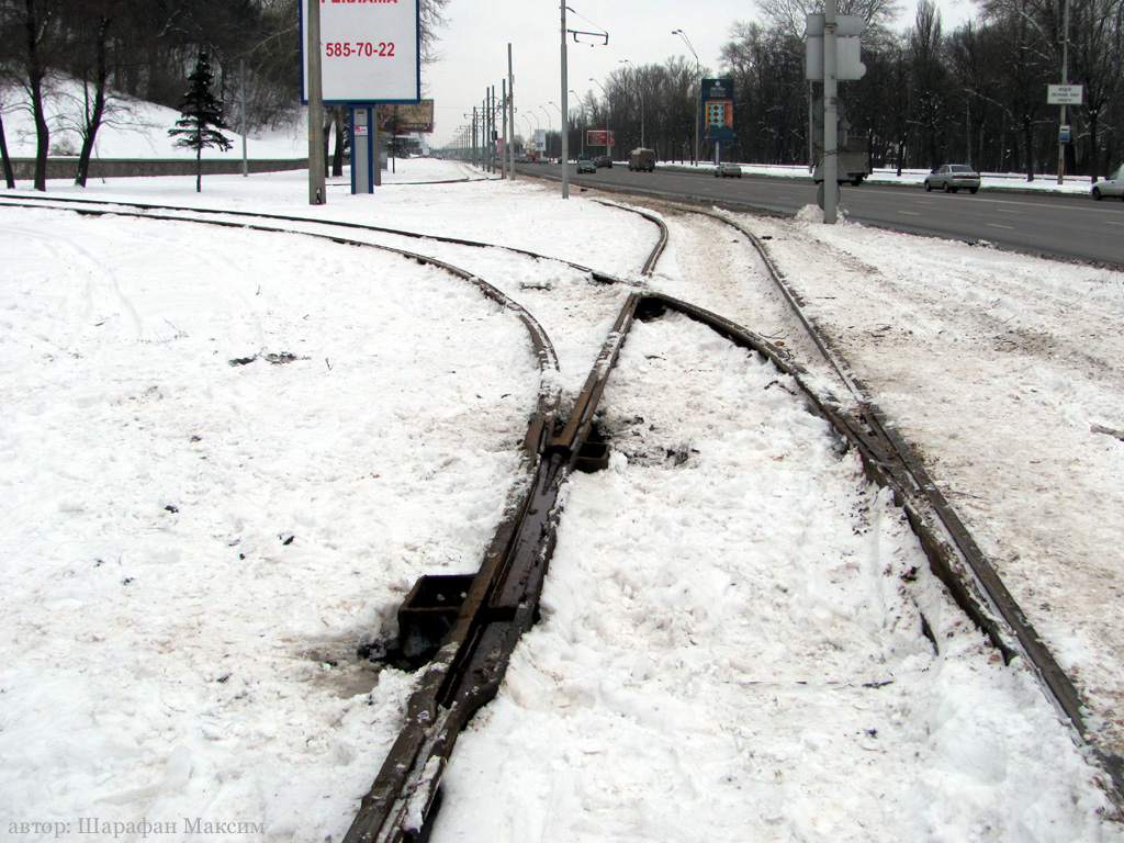 Кіеў — Трамвайные линии: Закрытые линии