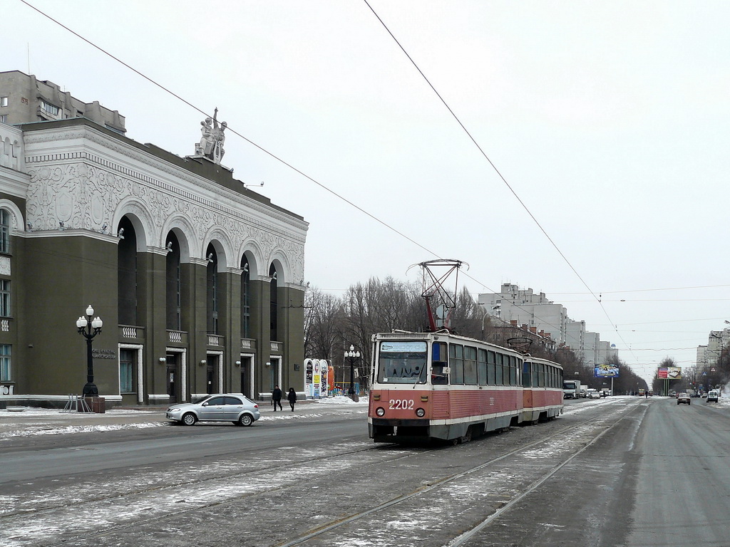 Dnipro, 71-605A N°. 2202; Dnipro — The ride on KTM-5 February 26 2011