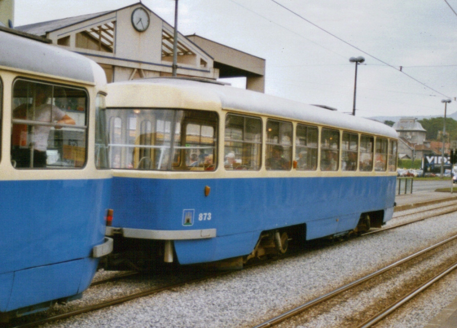 Zagrebas, Tatra B4YU nr. 873