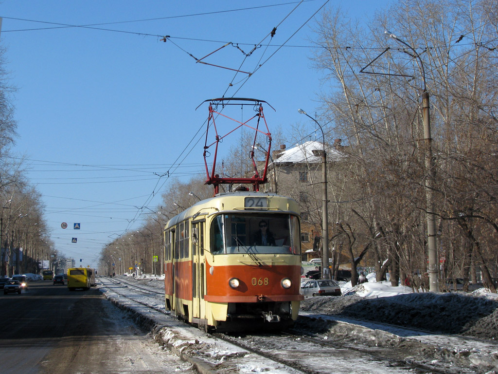 Екатеринбург, Tatra T3SU (двухдверная) № 068