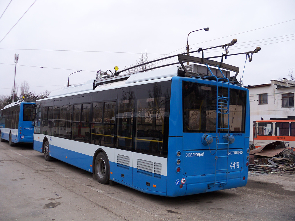 Крымский троллейбус, Богдан Т70115 № 4419