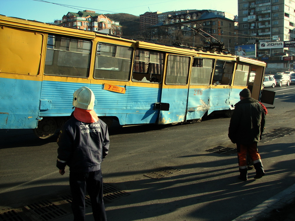 Владивосток, 71-605А № 286; Владивосток — Происшествия